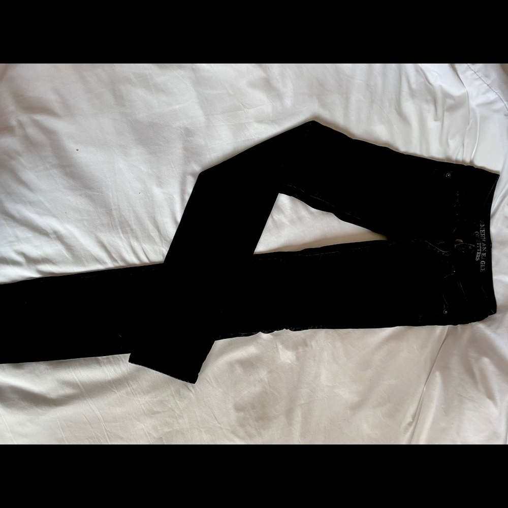 black skinny jeans